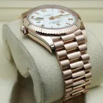 Rolex Day-Date 228235 Rose Gold White Roman Dial - Image 6