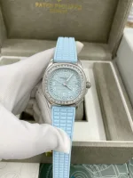 Patek Philippe Aquanaut Luce 5067A-014 ‘Ladies’ Blue - Image 6
