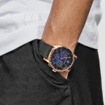 Audemars Piguet Code 11.59 26393OR.OO.A002KB.03 Selfwinding Chronograph Rose Gold Blue Dial (2022) - Image 3