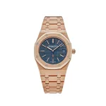 Audemars Piguet Royal Oak 15202OR.OO.1240OR.01 'Jumbo' Extra-Thin Rose Gold Blue Dial