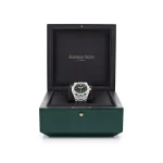 Audemars Piguet Royal Oak 15202PT.OO.1240PT.01 'Jumbo' Extra-Thin Platinum Green Dial - Image 5