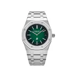 Audemars Piguet Royal Oak 15202PT.OO.1240PT.01 'Jumbo' Extra-Thin Platinum Green Dial - Image 2