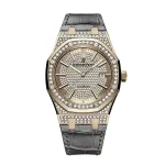 Audemars Piguet Royal Oak 15402OR.ZZ.D003CR.01 Rose Gold Pave Diamond Set