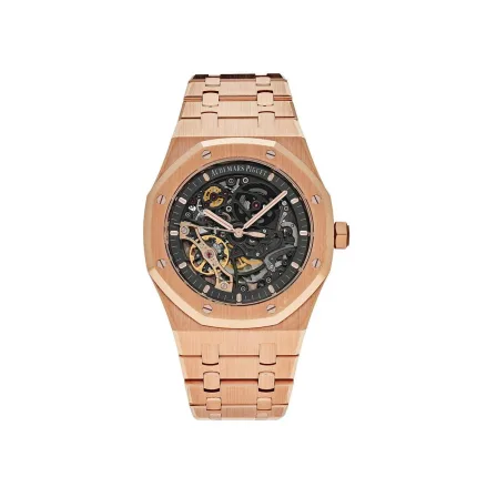 Audemars Piguet Royal Oak 15407OR.OO.1220OR.01 Double Balance Wheel Openworked Rose Gold (2022)