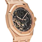Audemars Piguet Royal Oak 15407OR.OO.1220OR.01 Double Balance Wheel Openworked Rose Gold (2022) - Image 5