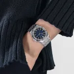 Audemars Piguet Royal Oak 15551BC.ZZ.1356BC.01 Diamond Bezel White Gold Smoked Blue Dial (2024) - Image 3