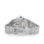 Audemars Piguet Royal Oak 15551BC.ZZ.1356BC.02 White Gold Purple Dial Diamond Bezel Special Edition (2023) - Image 13