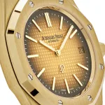 Audemars Piguet Royal Oak 16202BA.OO.1240BA.02 ‘Jumbo’ Extra-Thin Yellow Gold - Image 15