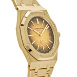 Audemars Piguet Royal Oak 16202BA.OO.1240BA.02 ‘Jumbo’ Extra-Thin Yellow Gold - Image 9