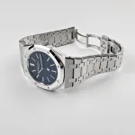 Audemars Piguet Royal Oak 16202BC.OO.1240BC.02 ‘Jumbo’ Extra-Thin White Gold Grainy Blue Dial (2024) - Image 8