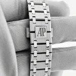 Audemars Piguet Royal Oak 16202XT.OO.1240XT.01 ‘Jumbo’ Extra-Thin Titanium Burgundy Dial - Image 22