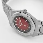 Audemars Piguet Royal Oak 16202XT.OO.1240XT.01 ‘Jumbo’ Extra-Thin Titanium Burgundy Dial - Image 9