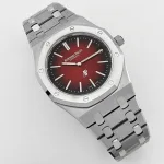 Audemars Piguet Royal Oak 16202XT.OO.1240XT.01 ‘Jumbo’ Extra-Thin Titanium Burgundy Dial - Image 6