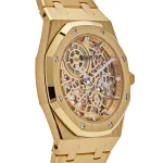 Audemars Piguet Royal Oak 16204BA.OO.1240BA.01 Jumbo Extra-Thin Yellow Gold Openworked - Image 6