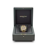 Audemars Piguet Royal Oak 16204BA.OO.1240BA.01 Jumbo Extra-Thin Yellow Gold Openworked - Image 11