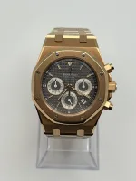 Audemars Piguet Royal Oak 26022OR.OO.D098CR.02 Chronograph Rose Gold Grey Dial - Image 7