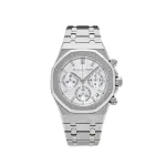 Audemars Piguet Royal Oak 26240ST.OO.1320ST.03 Selfwinding Chronograph ’50th Anniversary’ Stainless Steel White Dial
