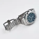 Audemars Piguet Royal Oak 26240ST.OO.1320ST.04 Selfwinding Chronograph ’50th Anniversary’ Stainless Steel Khaki Green Dial (2022) - Image 8