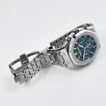 Audemars Piguet Royal Oak 26240ST.OO.1320ST.04 Selfwinding Chronograph ’50th Anniversary’ Stainless Steel Khaki Green Dial (2022) - Image 7