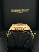 Audemars Piguet Royal Oak 26315OR.OO.1256OR.01 Chronograph Rose Gold Silver Dial - Image 5