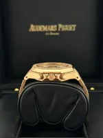 Audemars Piguet Royal Oak 26315OR.OO.1256OR.01 Chronograph Rose Gold Silver Dial - Image 4