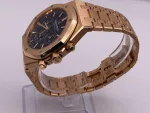 Audemars Piguet Royal Oak 26320OR.OO.1220OR.01 Chronograph Rose Gold Black Dial - Image 3