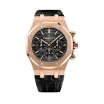 Audemars Piguet Royal Oak 26320OR.OO.D002CR.01 Selfwinding Chronograph Rose Gold Black Dial