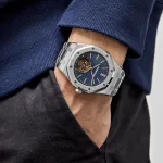 Audemars Piguet Royal Oak 26510ST.OO.1220ST.01 Tourbillon Extra-Thin Steel Blue Dial - Image 2