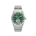 Audemars Piguet Royal Oak 26532IC.EE.1220TI.01 Selfwinding Flying Tourbillon Titanium White Gold Emerald Bezel Limited Edition (2024)