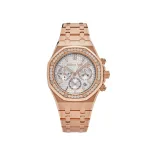 Audemars Piguet Royal Oak 26715OR.ZZ.1356OR.01 Selfwinding Chronograph Rose Gold Diamond Bezel - Image 2