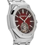 Audemars Piguet Royal Oak 26730ST.OO.1320ST.05 Selfwinding Flying Tourbillon Red Burgundy Stainless Steel - Image 4
