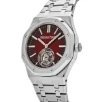 Audemars Piguet Royal Oak 26730ST.OO.1320ST.05 Selfwinding Flying Tourbillon Red Burgundy Stainless Steel - Image 7