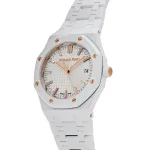 Audemars Piguet Royal Oak 77350CB.OO.1266CB.01 ‘Ladies’ White Ceramic (2023) - Image 5