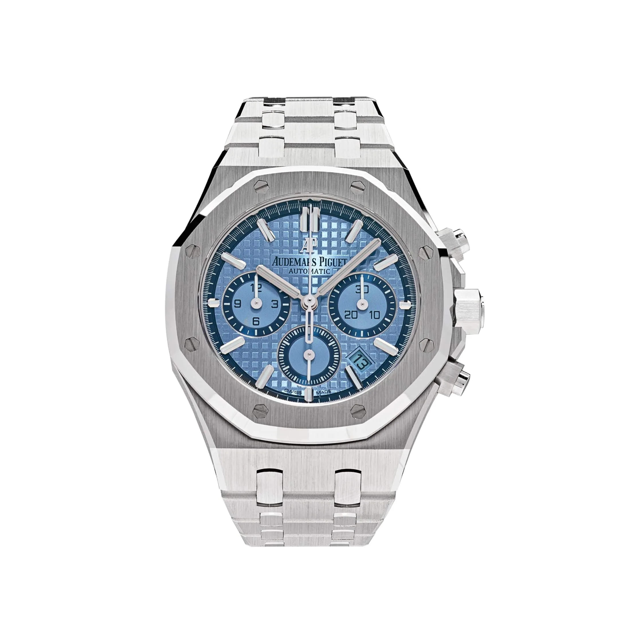 audemars-piguet-royal-oak-chronograph-26317bc-oo-1256bc-01-white-gold-light-blue-dial-limited-edition-audemars-piguet-40258811986164 Audemars Piguet Royal Oak 26317BC.OO.1256BC.01 Selfwinding Chronograph White Gold Light Blue Dial Limited Edition - Image 1