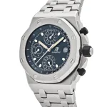 Audemars Piguet Royal Oak Offshore 26238ST.OO.2000ST.01 Chronograph Stainless Steel Blue Dial - Image 6