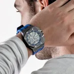 Audemars Piguet Royal Oak Offshore 26407CE.OO.A030CA.01 Tourbillon Chronograph Black Ceramic Openworked Dial Limited (2019) - Image 4