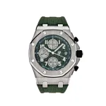 Audemars Piguet Royal Oak Offshore 26238TI.OO.A056CA.01 Chronograph Titanium Green Dial