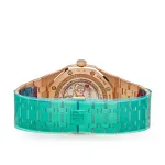 Audemars Piguet Royal Oak Perpetual Calendar 26614OR.YY.1220OR.01 Rose Gold Rainbow Bezel Black Dial Limited Edition - Image 7