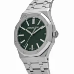 Audemars Piguet Royal Oak Selfwinding 15510ST.OO.1320ST.09 Stainless Steel Green Dial (2024) - Image 5