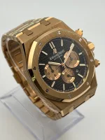 Audemars Piguet Royal Oak Selfwinding Chronograph 26331OR.OO.1220OR.02 Rose Gold Brown Dial - Image 6