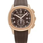 Patek Philippe Aquanaut 5164R-001 Travel Time Brown Dial Rose Gold (2024)