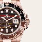 Rolex GMT-Master II 126715CHNR Rose Gold Tiger Iron Dial Oyster - Image 3