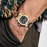 Patek Philippe Aquanaut 5066/1J Yellow Gold Black Dial - Image 5