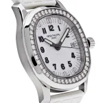 Patek Philippe Aquanaut 5067A-011 Quartz Steel White Dial - Image 6