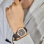 Patek Philippe Aquanaut 5167R-001 Rose Gold Brown Dial - Image 3
