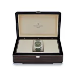 Patek Philippe Aquanaut 5168G-010 ‘Jumbo’ White Gold Khaki Green - Image 7
