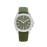 Patek Philippe Aquanaut 5168G-010 ‘Jumbo’ White Gold Khaki Green - Image 2