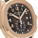 Patek Philippe Aquanaut 5968R-001 Chronograph Rose Gold Brown Dial - Image 6