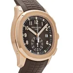 Patek Philippe Aquanaut 5968R-001 Chronograph Rose Gold Brown Dial - Image 8