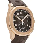 Patek Philippe Aquanaut 5968R-001 Chronograph Rose Gold Brown Dial - Image 7